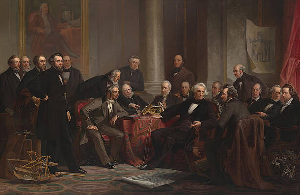 Wall Art - Photograph - Men Of Progress, American Inventors by Science Source