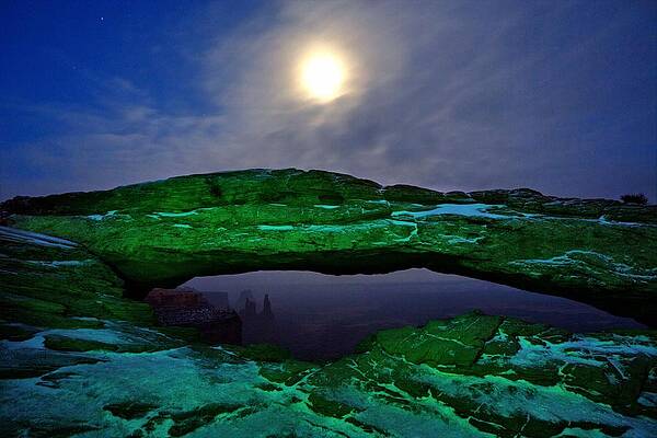 Wall Art - Photograph - Mesa Arch in Green by David Andersen