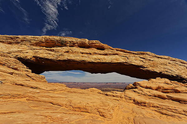 Wall Art - Photograph - Mesa Arch Window View by Jonathan Davison