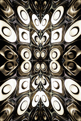 Wall Art - Photograph - Metallic Shapes And Structure by Silvia Otte
