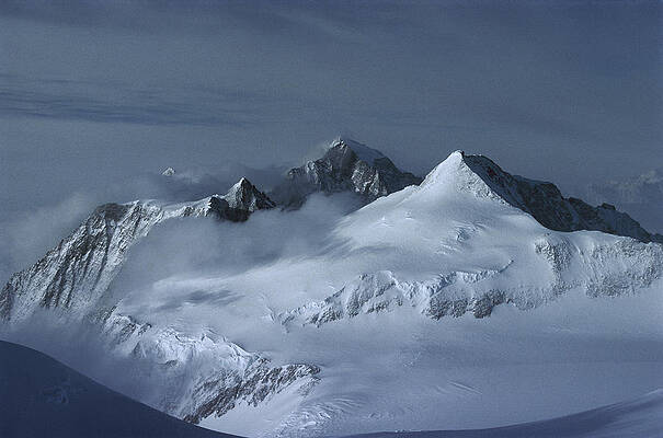 Wall Art - Photograph - Midnigh Tview From Vinson Massif by Colin Monteath