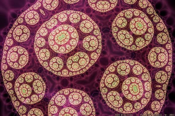 Millefiori Bubble by Ann Stretton Millefiori Bubble by Ann Stretton