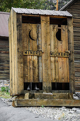 Miners and Muckers Outhouse by Sue Smith Miners and Muckers Outhouse by Sue Smith