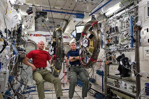Wall Art - Photograph - Mini-satellites Testing Onboard The Iss by Science Photo Library