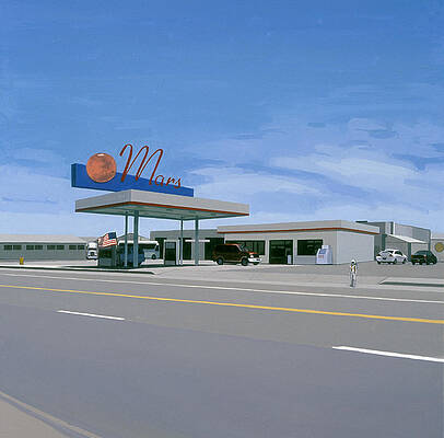 Wall Art - Painting - Mission to Mars by Scott Listfield