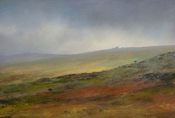 Mist descending over Links Tor by James Martin