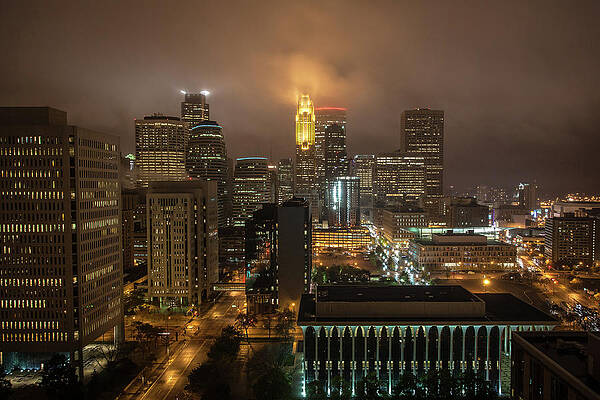 Wall Art - Photograph - Misty And Moody In Minneapolis by Steve Burns