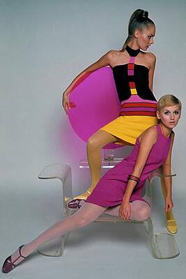 Wall Art - Photograph - Models On A Quassar Throne by Marc Hispard