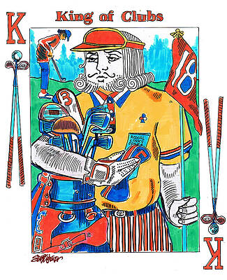 Modern King O' Clubs by Seth Weaver Modern King O' Clubs by Seth Weaver