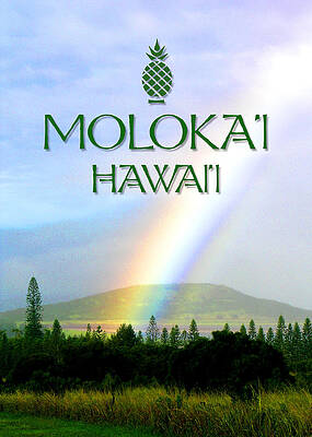 Wall Art - Photograph - Molokai Hawaii Greeting Card by James Temple