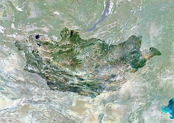 Wall Art - Photograph - Mongolia by Science Photo Library
