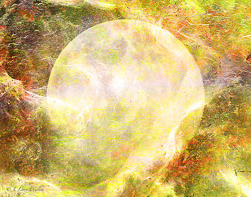 Moon Abstract by J Larry Walker Moon Abstract by J Larry Walker