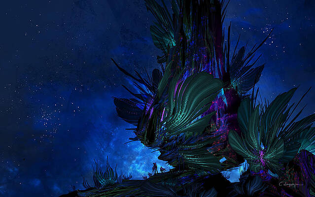 Moon Tree Hills by Cassiopeia Art Moon Tree Hills by Cassiopeia Art
