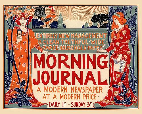 Nouveau Wall Art featuring the photograph Morning Journal by Gianfranco Weiss