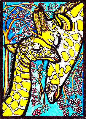 Giraffe Paintings (Page #25 of 35) | Fine Art America