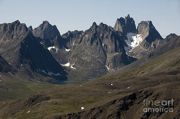 Wall Art - Photograph - Mountain Range, Yukon by Mark Newman