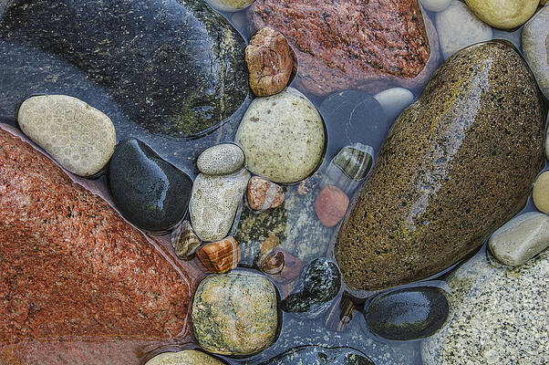 Mountain River Rock 1 by David Drew Mountain River Rock 1 by David Drew