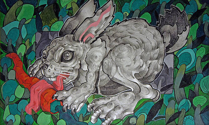 Mr Greedy Bunny by Myron Belfast Mr Greedy Bunny by Myron Belfast