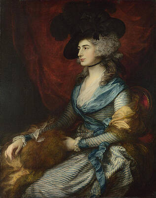Mrs Siddons Print by Thomas Gainsborough