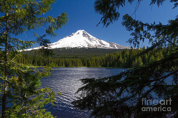 Mt. Hood and Lake Trillum 1 by Dan Hartford Mt. Hood and Lake Trillum 1 by Dan Hartford