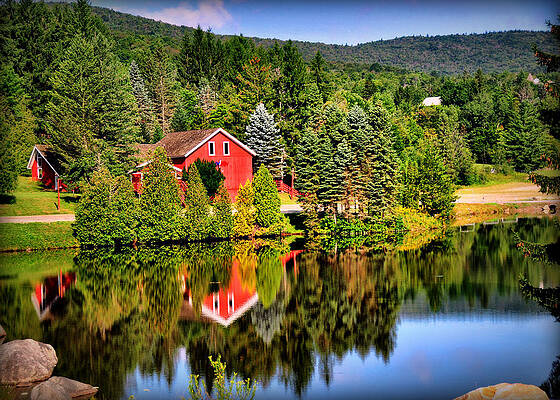 Wall Art - Photograph - Mt. Snow in Summer by Mitchell R Grosky