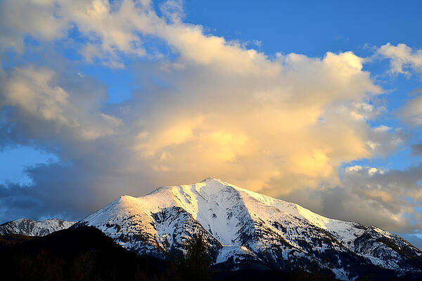 Wall Art - Photograph - Mt. Sopris 1 by Ray Mathis