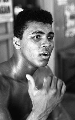 Wall Art - Photograph - Muhammad Ali Intently by Retro Images Archive