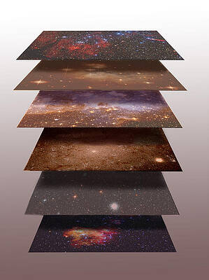 Wall Art - Photograph - Multiverse, Conceptual Illustration by Spencer Sutton