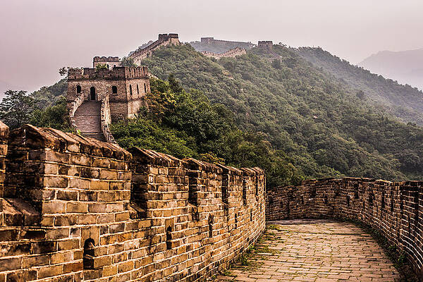 Wall Art - Photograph - Mutianyu Section Of The Great Wall by Tim Martin