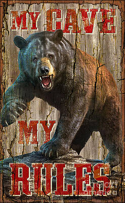 Wall Art - Painting - My rules by JQ Licensing