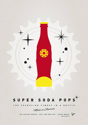 Wall Art - Digital Art - My SUPER SODA POPS No-09 by Chungkong Art
