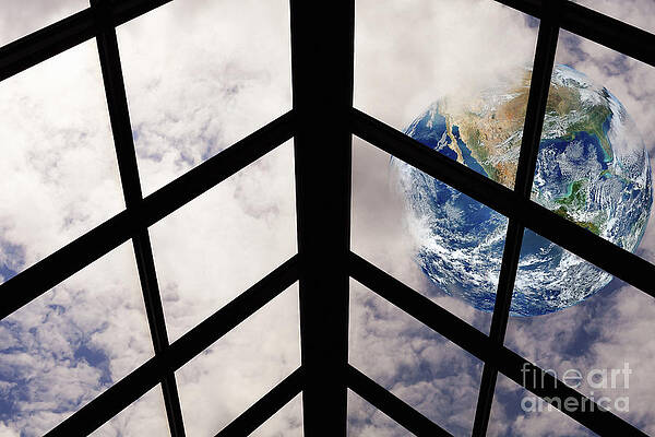 Wall Art - Photograph - Mysterious View of Earth by Diane Macdonald