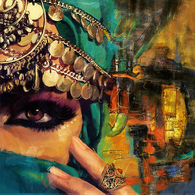 paint in arabic