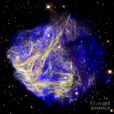 Wall Art - Photograph - N49, Supernova Explosion In Lmc by Science Source