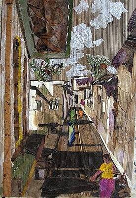 Narrow street by Basant Soni