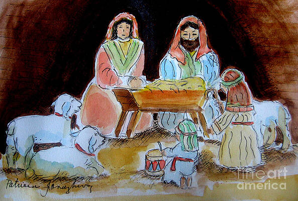 Nativity with Little Drummer Boy by Patricia Januszkiewicz Nativity with Little Drummer Boy by Patricia Januszkiewicz