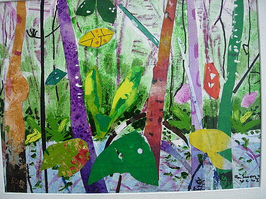 Wall Art - Painting - Nature Trail by Ron Savory