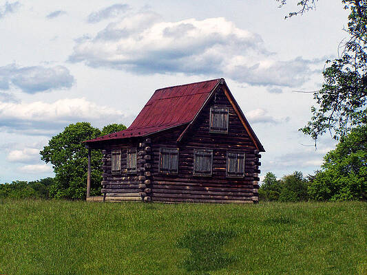 Wall Art - Photograph - NC log home 2 by Flees Photos