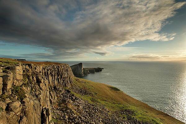 Wall Art - Photograph - Neist Point Lighthouse by Science Photo Library