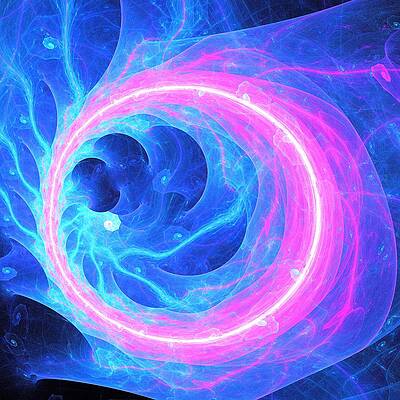 Wall Art - Digital Art - Neon Lights by Anastasiya Malakhova