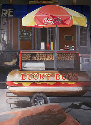 New orleans lucky dog by Walt Maes New orleans lucky dog by Walt Maes