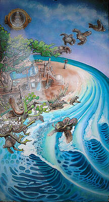 New Sea Turtle Blessins by Stacey Heney