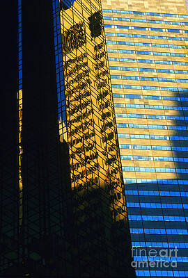 Wall Art - Photograph - 1984 New York Architecture No2 by Gordon James