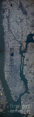 Wall Art - Photograph - New York City From Above by Science Source