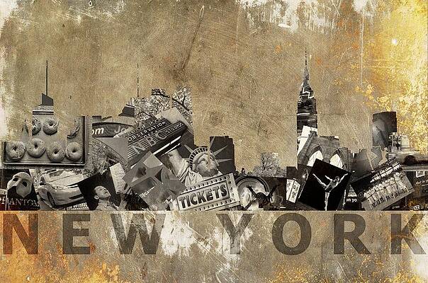 New York City Grunge by Suzanne Powers New York City Grunge by Suzanne Powers