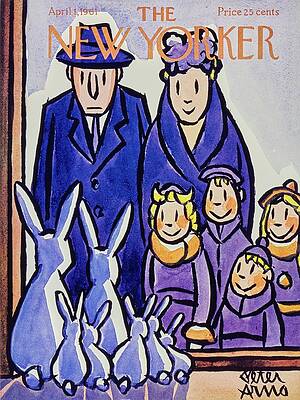 Wall Art - Painting - New Yorker April 1st 1961 by Peter Arno