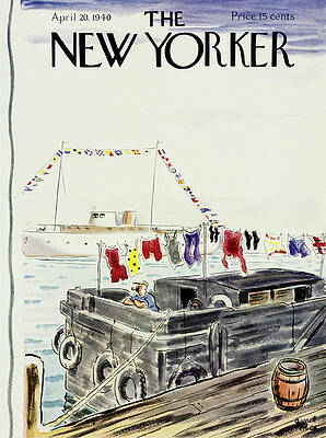 Wall Art - Painting - New Yorker April 20 1940 by Garrett Price