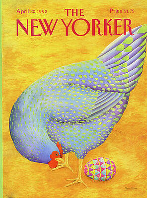 Wall Art - Painting - New Yorker April 20th, 1992 by Jenni Oliver