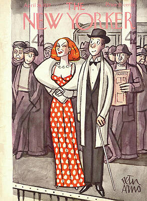Wall Art - Painting - New Yorker April 24, 1937 by Peter Arno