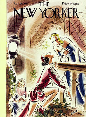 Wall Art - Painting - New Yorker August 20 1938 by Leonard Dove